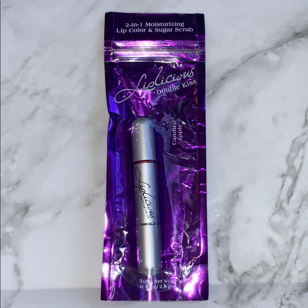 Sealed Liplicious Candy Apple Balm Scrub Duo